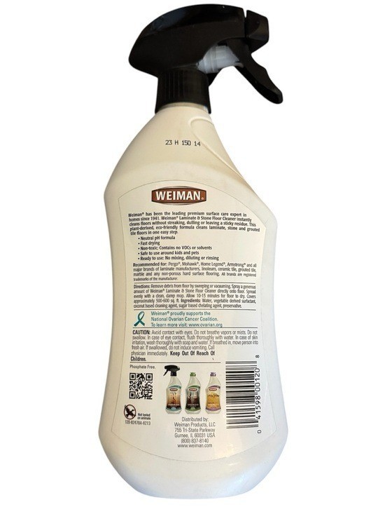 Weiman Laminate & Stone Floor Cleaner 27 fl oz
