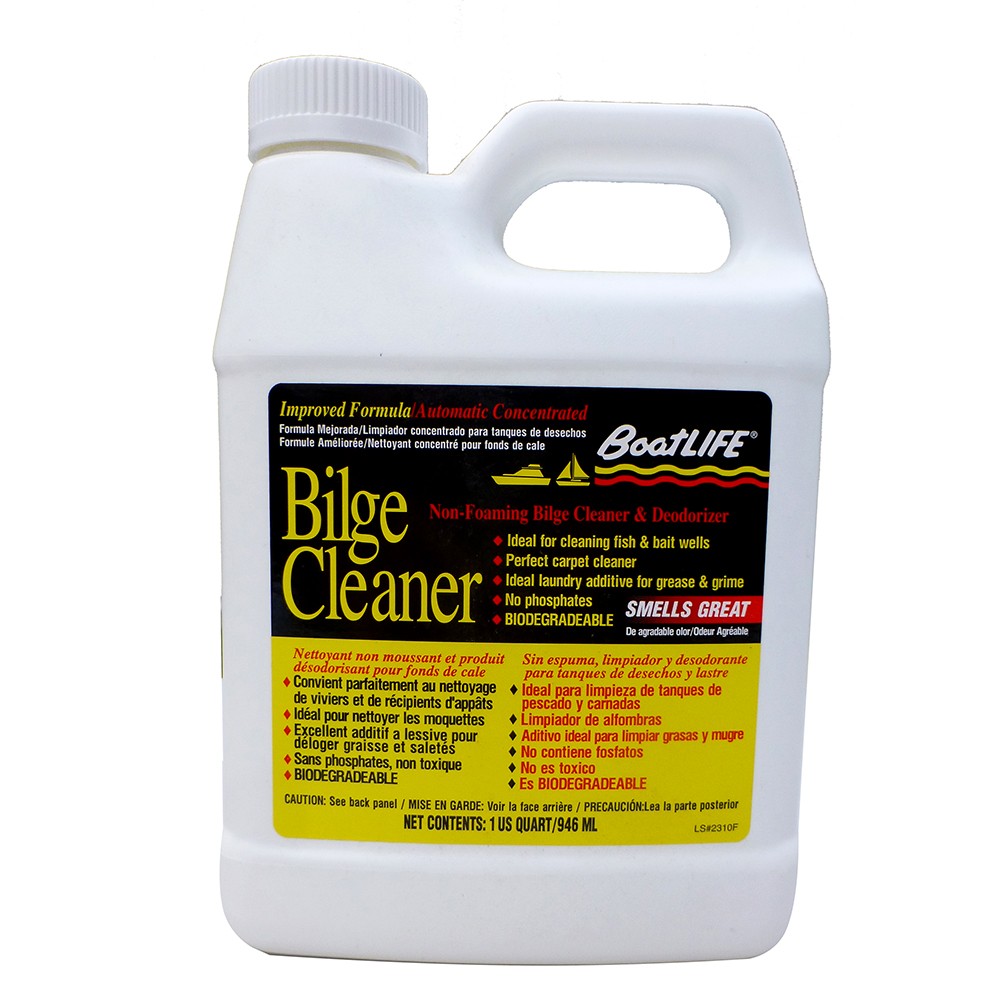 BoatLIFE Bilge Cleaner 1102 1 Quart Biodegradable Non-Foaming Formula