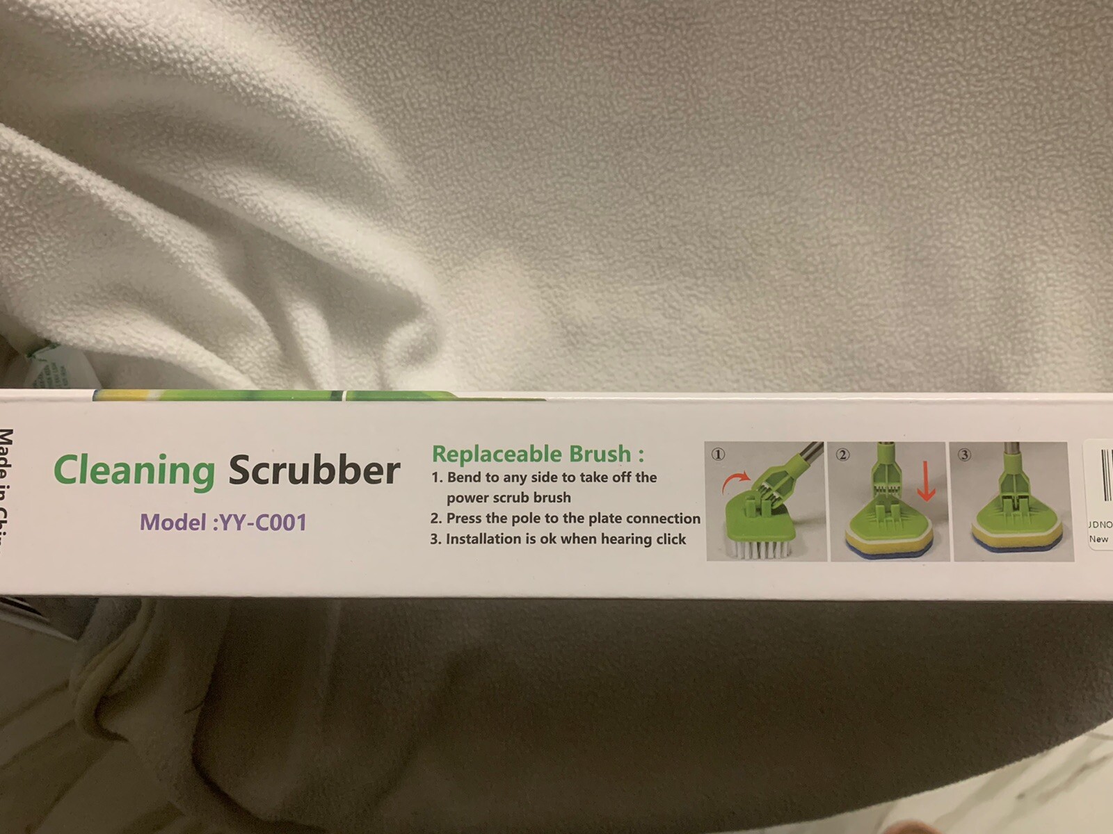 Shower Scrubber/Bathroom Scrubber/Bathtub Cleaner and Kitchen