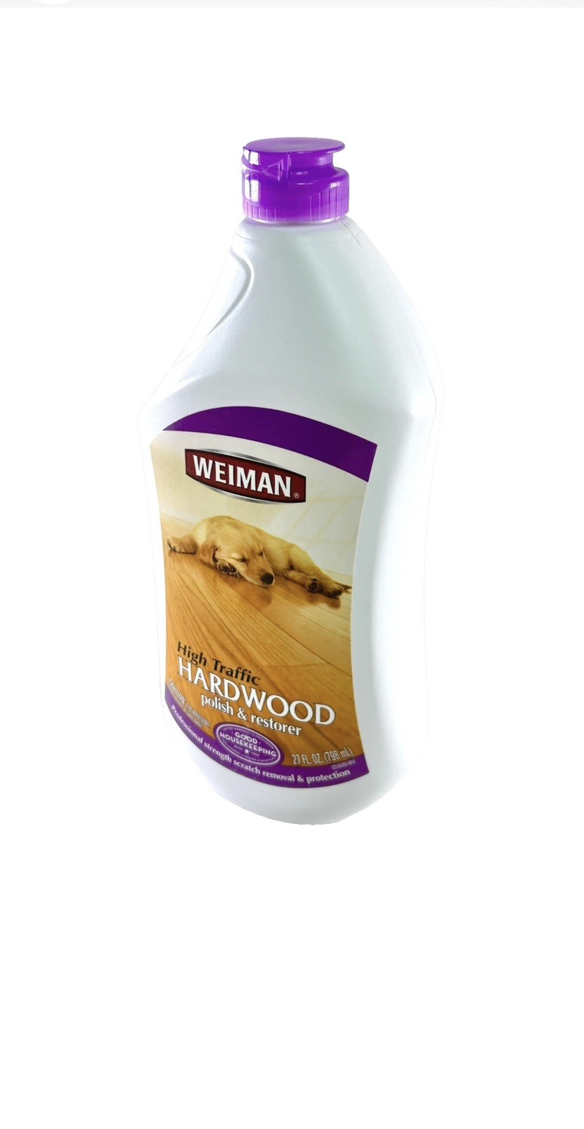Weiman 123 High Traffic Hardwood Polish & Restorer 27 Oz