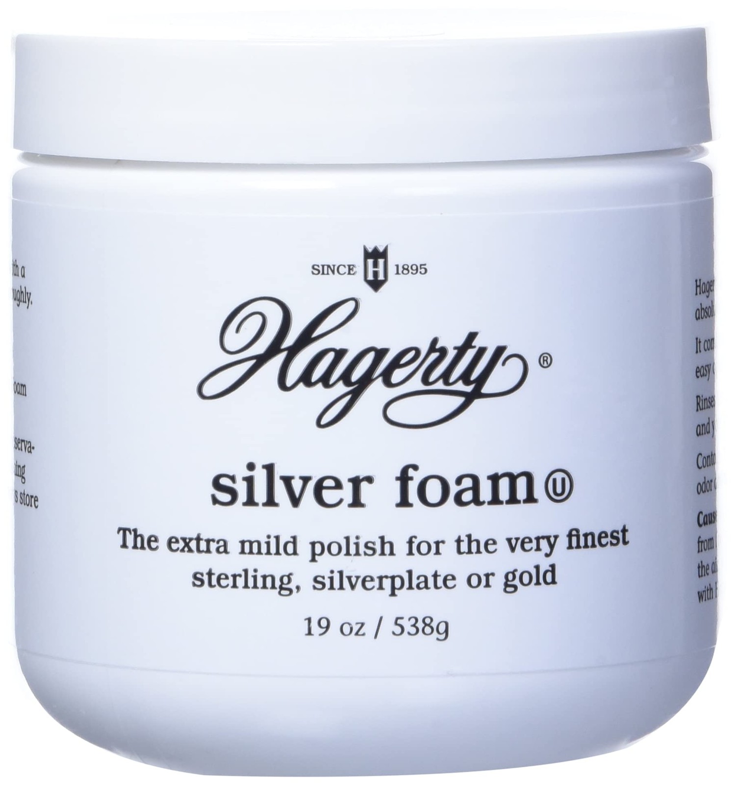 Silver Foam Trusted Silverware Polish and Tarnish Remover Since 1895 for Ste…