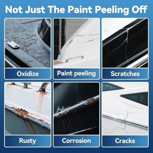 SENVEN Boat Paint Touch Up Pen High-Gloss Boat Scratch Repair Marine Topside …