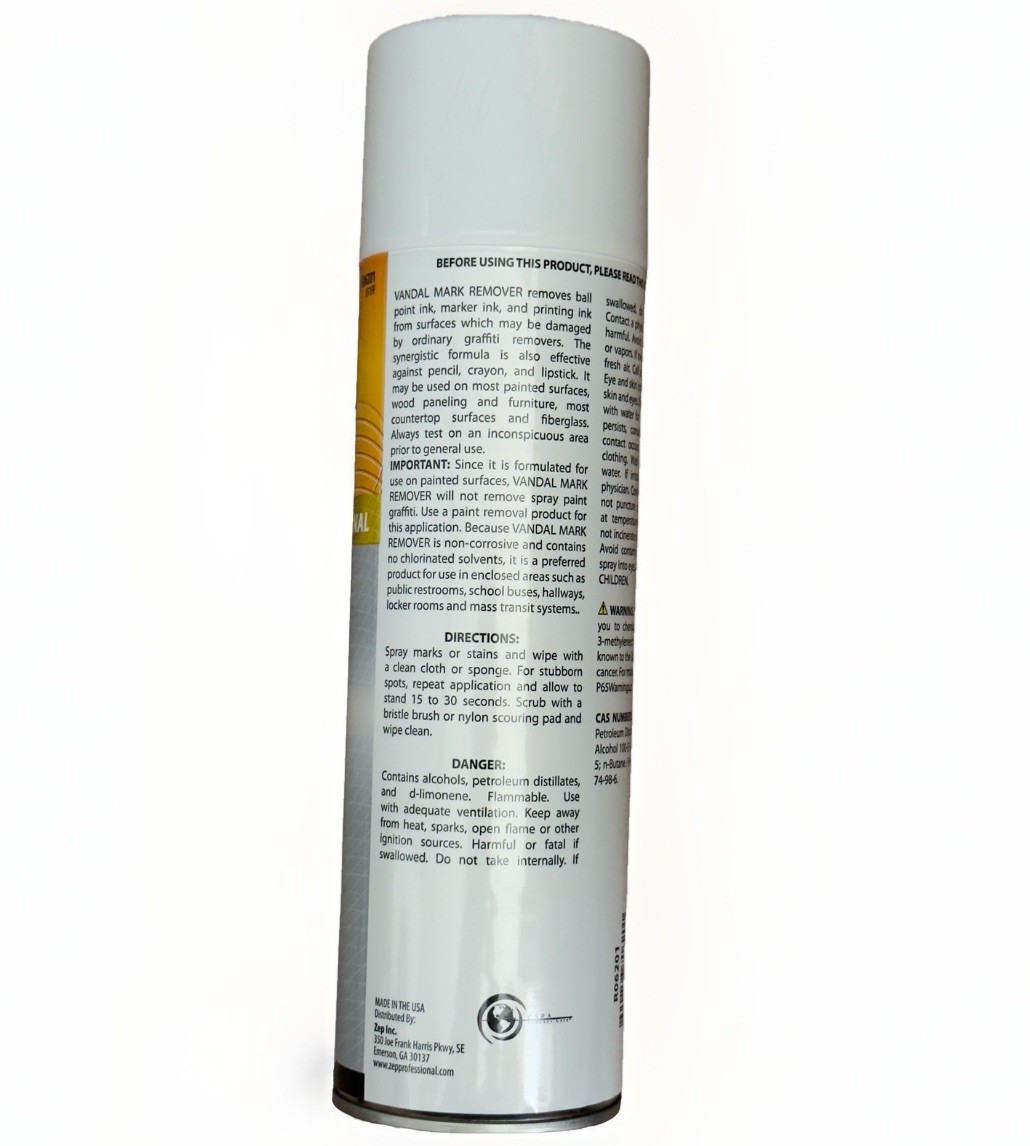 Vandal Mark Remover Graffiti Cleaner For Paint Wood – Ink Marker Crayon Eraser