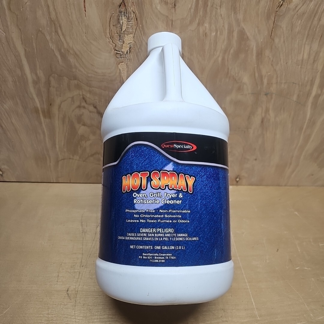 Quest Specialty – Hot Spray Cleaner, Oven & Grill & Rotisserie Cleaner 1 Gallon