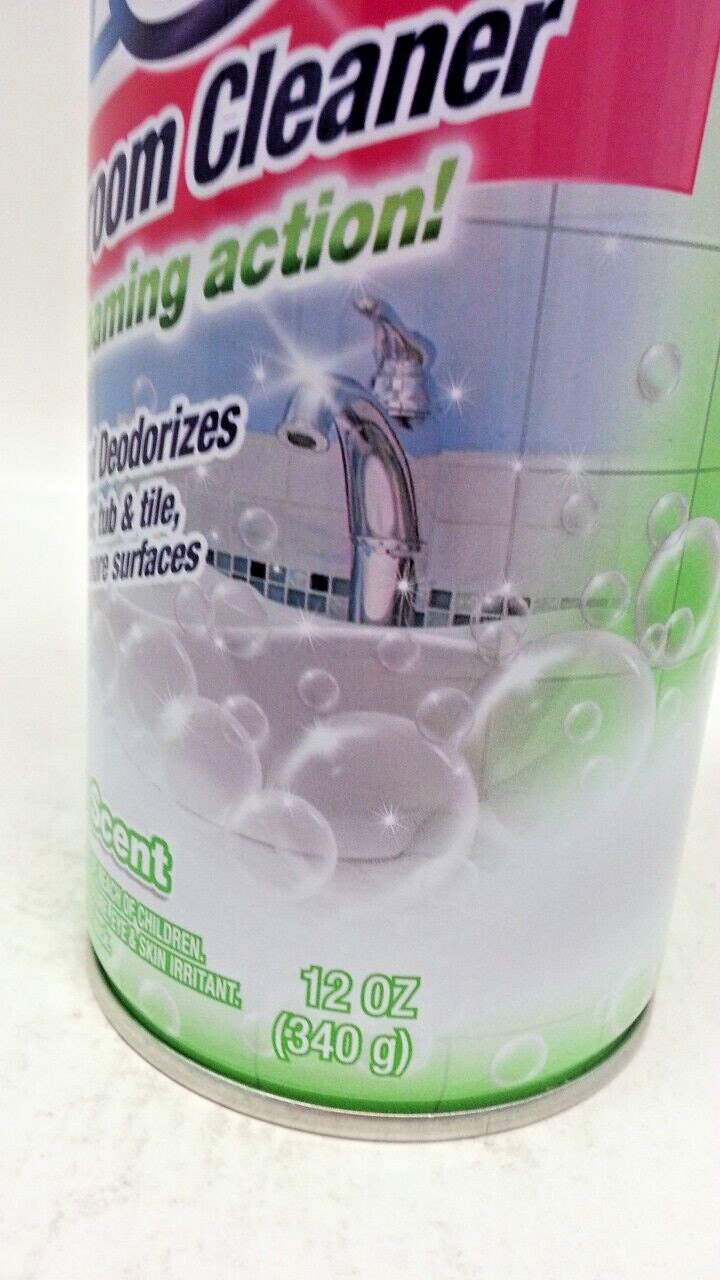 ( LOT 3 ) Scrub Free BATHROOM CLEANER w/ Foaming Action 12 oz Each