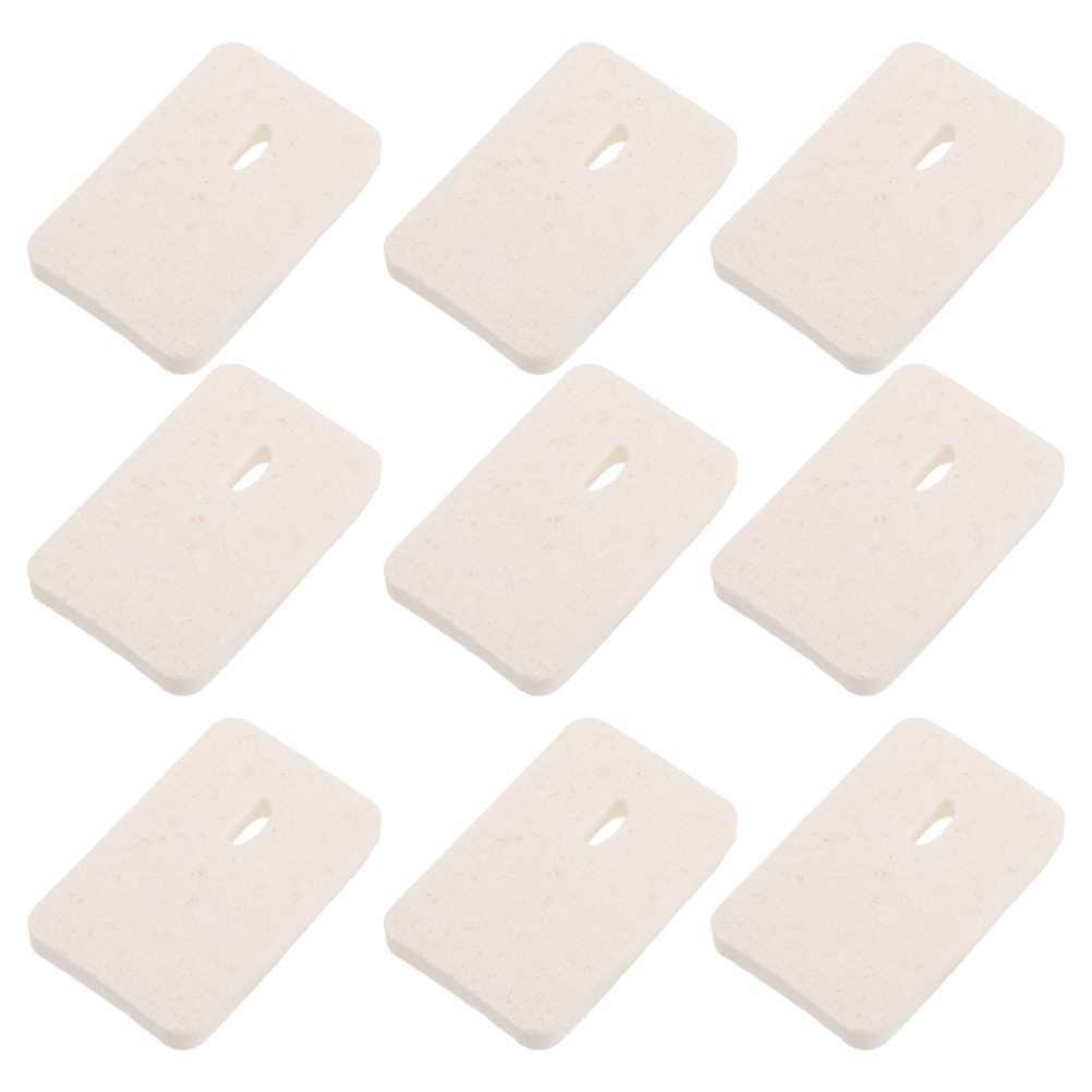 10pcs Compressed Wood Pulp Sponges, White Cleaning Sponges for Baby Bottles and