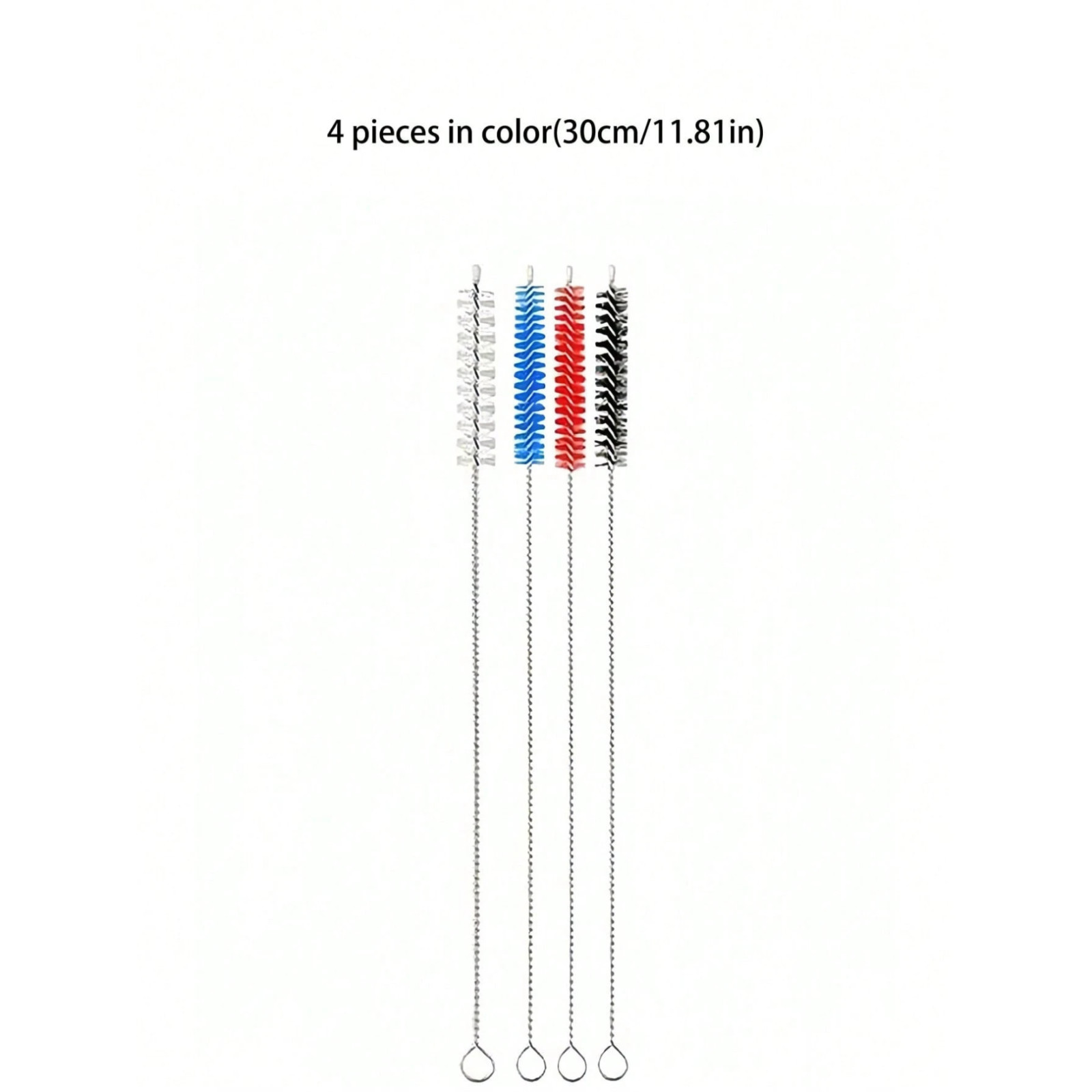 8/4PCS Nylon Straw Brush Cleaner Bottle Tube Pipe Small Long Cleaning Brushes