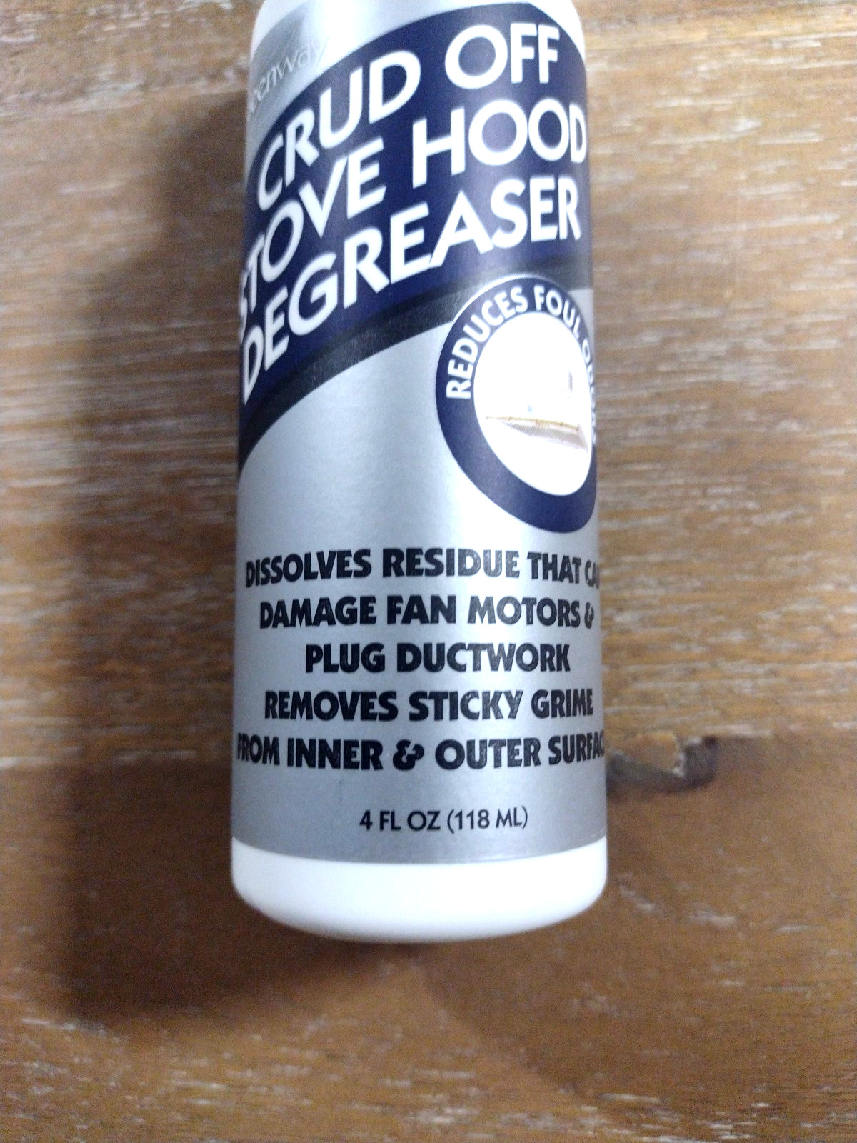Kleenway Crud Off Stove Hood Degreaser with Sprayer 4 oz. 2 Pk. D7