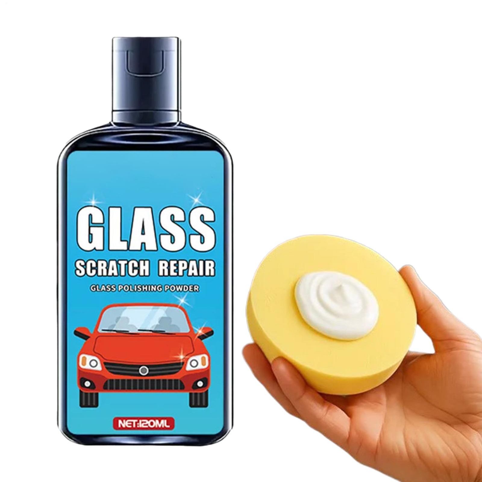 Car Windshield Scratch Remover Window Polisher Windshield and Glass Polishing Ki