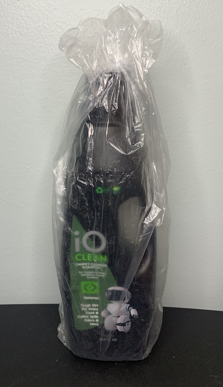 iO CLEAN Carpet Cleaner Shampoo 1000 ml/33.8oz Use Alone or in Machine Pet Safe
