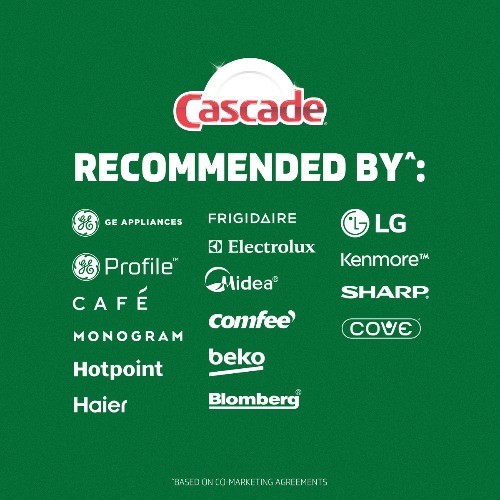 Cascade Citrus Breeze Complete Dishwasher Detergent Gel 75oz with Dawn Fights