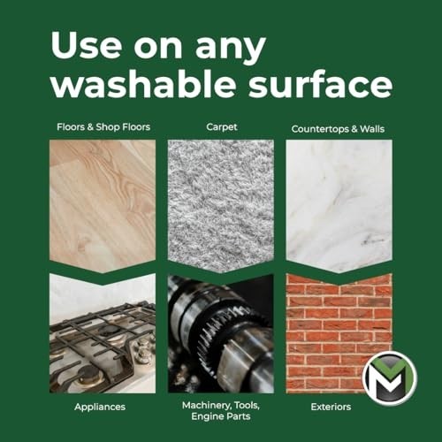 Biodegradable Heavy-Duty Green Degreaser 1 Gallon – pH 12.4, VOC-Free, Multi-Sur