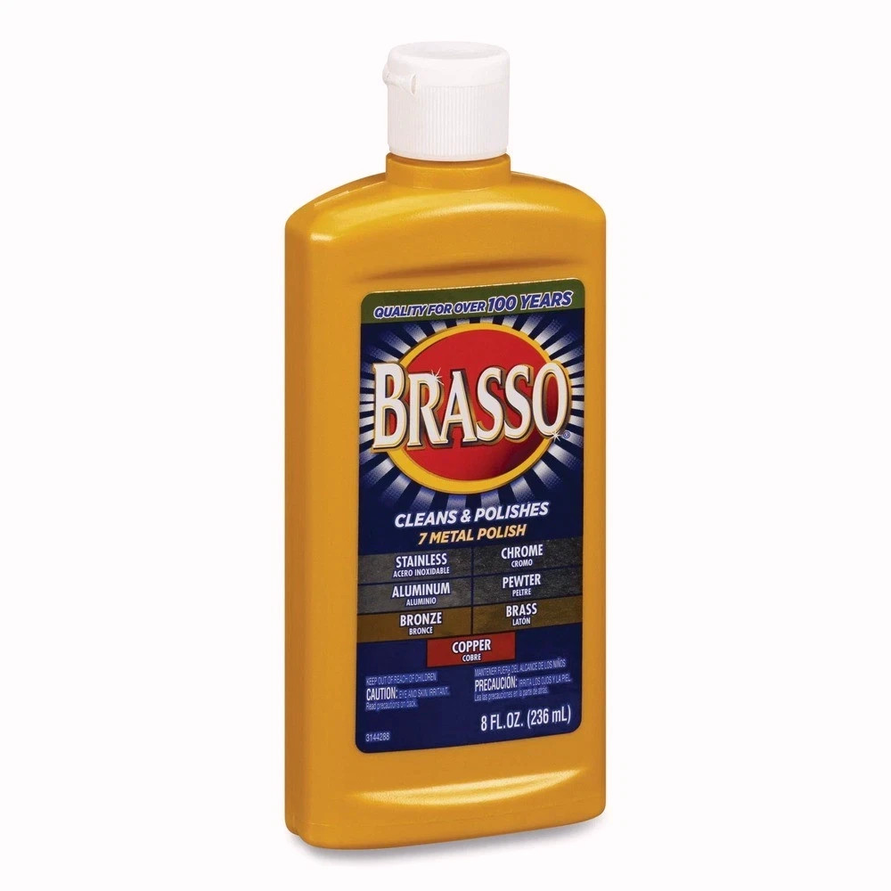 Lysol 89334 8 oz. Bottle Metal Surface Polish (8/Carton) New
