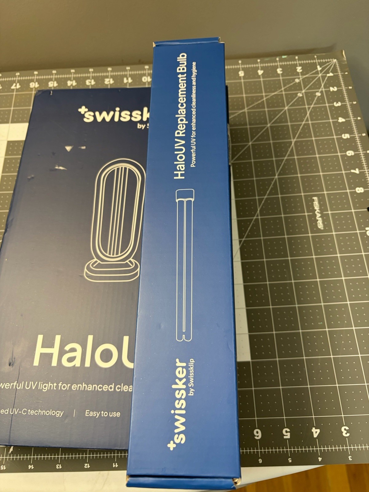 HaloUV Swissker by Swissklip HaloClean UV Original, Home Disinfection Device New