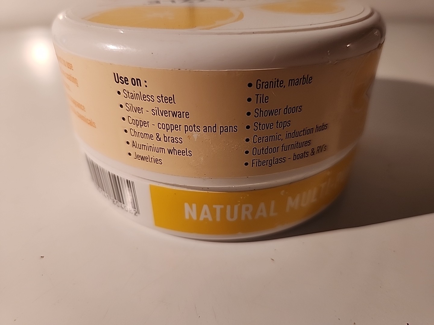 Shadazzle Natural Cleaner Lemon Multi-Purpose Cleaner Polish Made France New