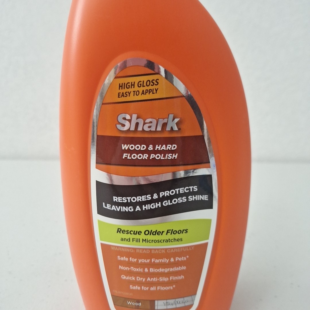 SHARK Wood Hard Floor Polish XL 28 Fl Oz High Gloss Restores Protects NEW SEALED