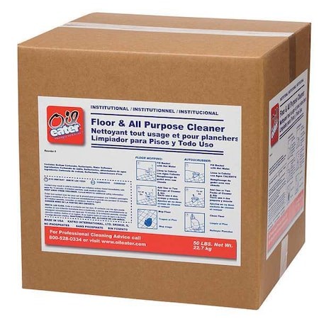 Oil Eater Aof3801802 Floor Cleaner, Odorless, 38 Lb.