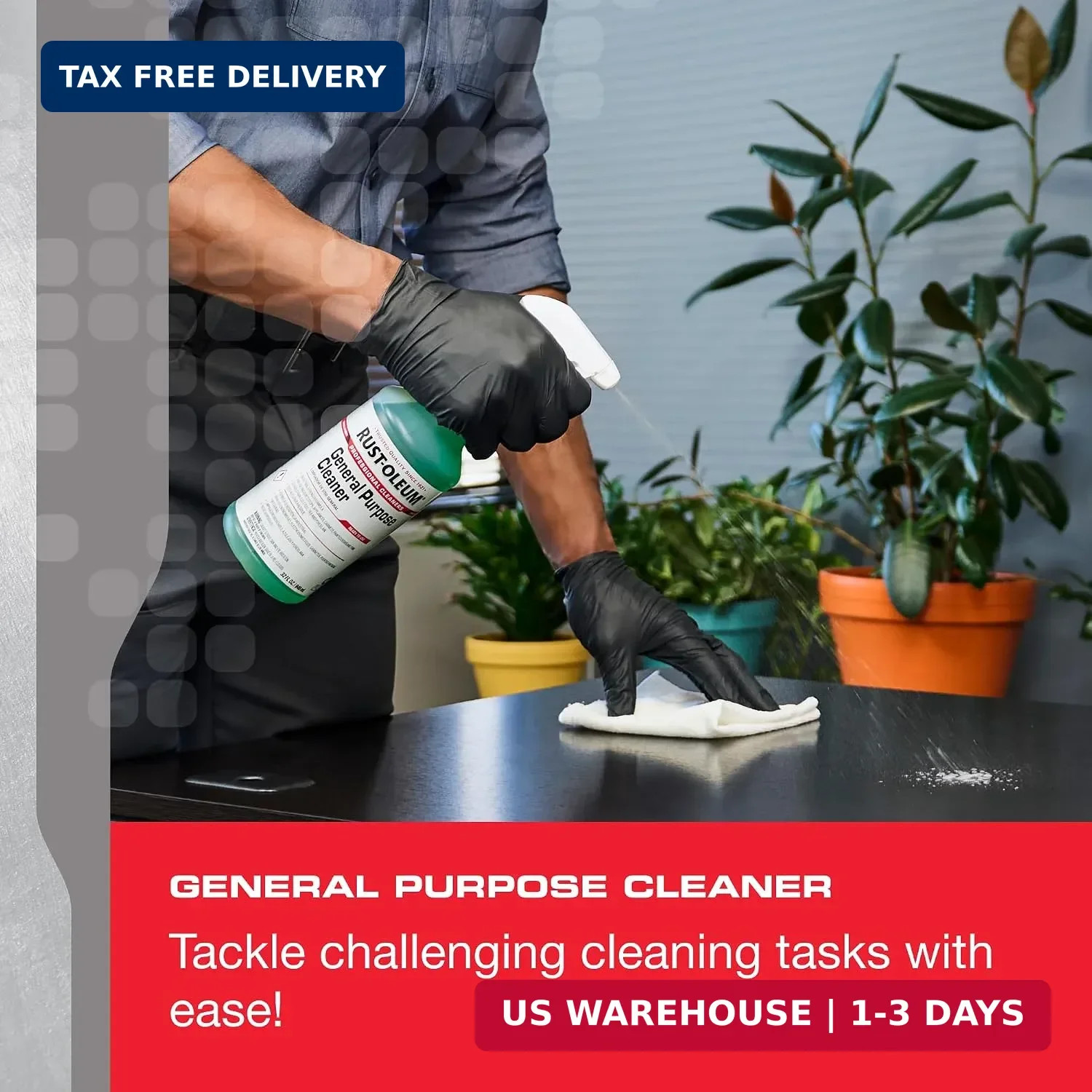 Rust-Oleum Professional Cleaners General Purpose Cleaner | Trigger Spray 32 oz C