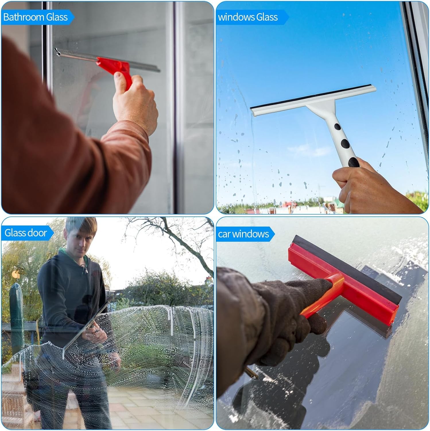 Premium Silicone Squeegee Rubber Replacement 41in Roll Versatile Squeegee Blade