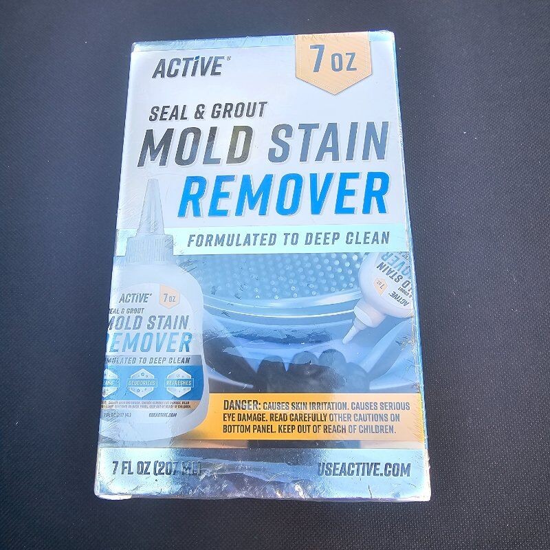 ACTIVE Seal & Grout Mold Stain Remover Gel Deep Cleans Deodorizes Refreshes 7oz