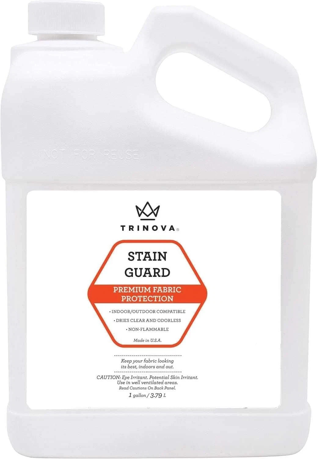 TriNova Non-Aerosol Stain Guard – Fabric Protection Spray for Upholstery,