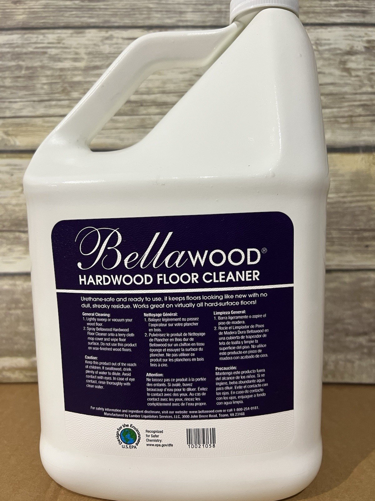Bellawood Hardwood Floor Cleaner Refill 128oz Hardwood LaminateVinyl Maintenance