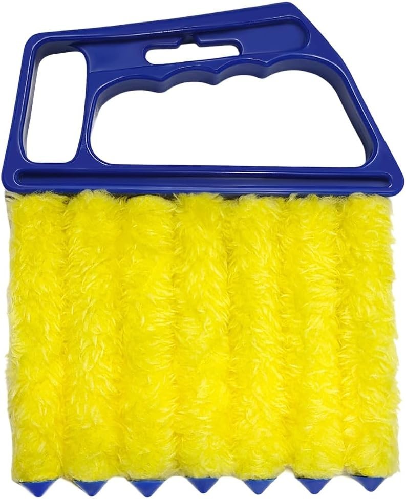 Window Cleaning Brush Tool with Ergonomic Handle for Easy Grip and Storage