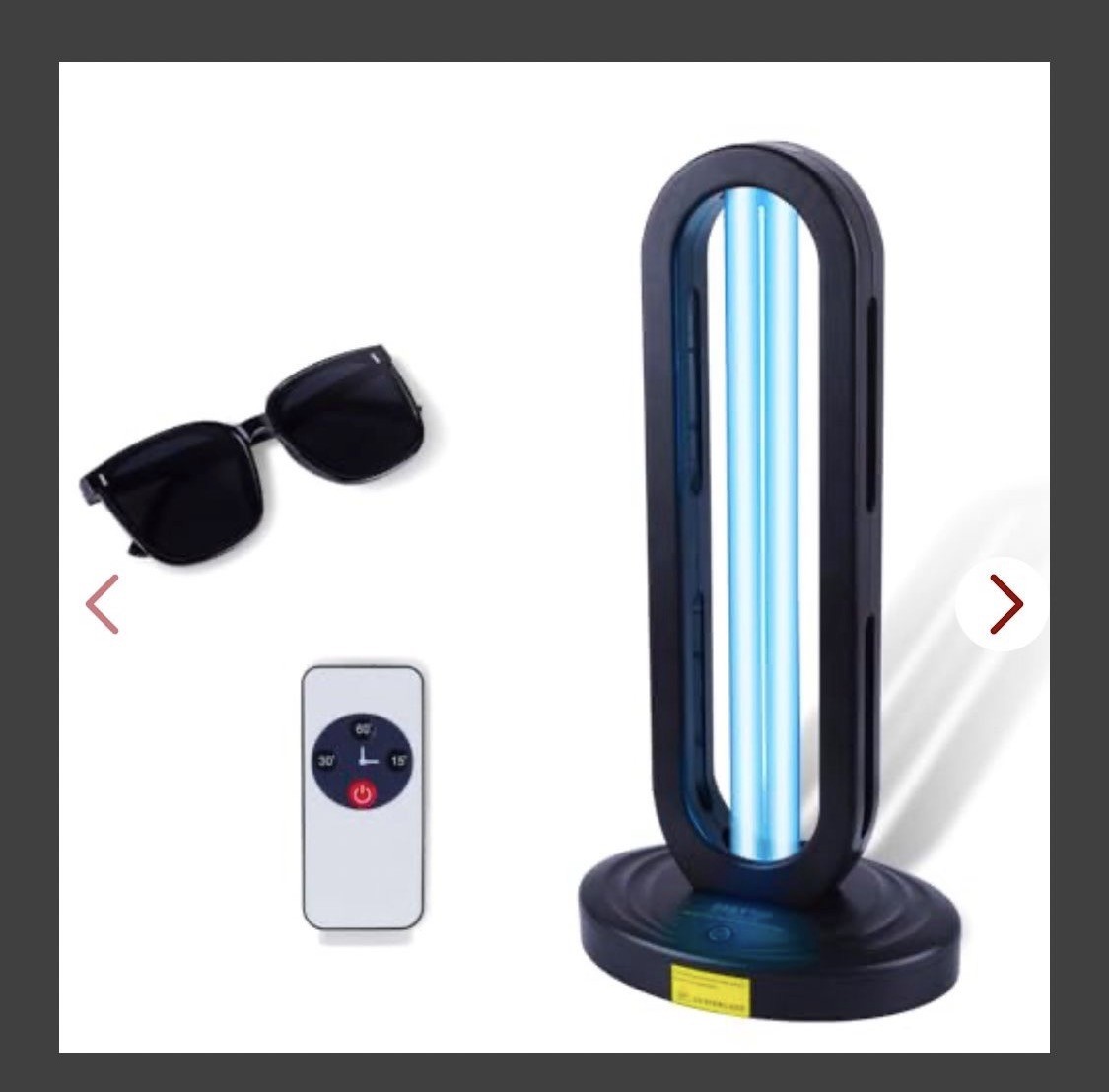 Home Disinfection Device, UV Light Sanitizer,UVC Light for Room,Ultraviolet Ligh