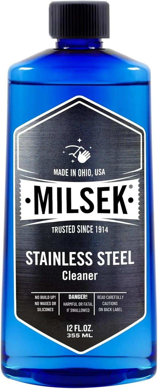 Milsek Stainless Steel Cleaner – Multipurpose Cleaning Supplies for Home and Kit