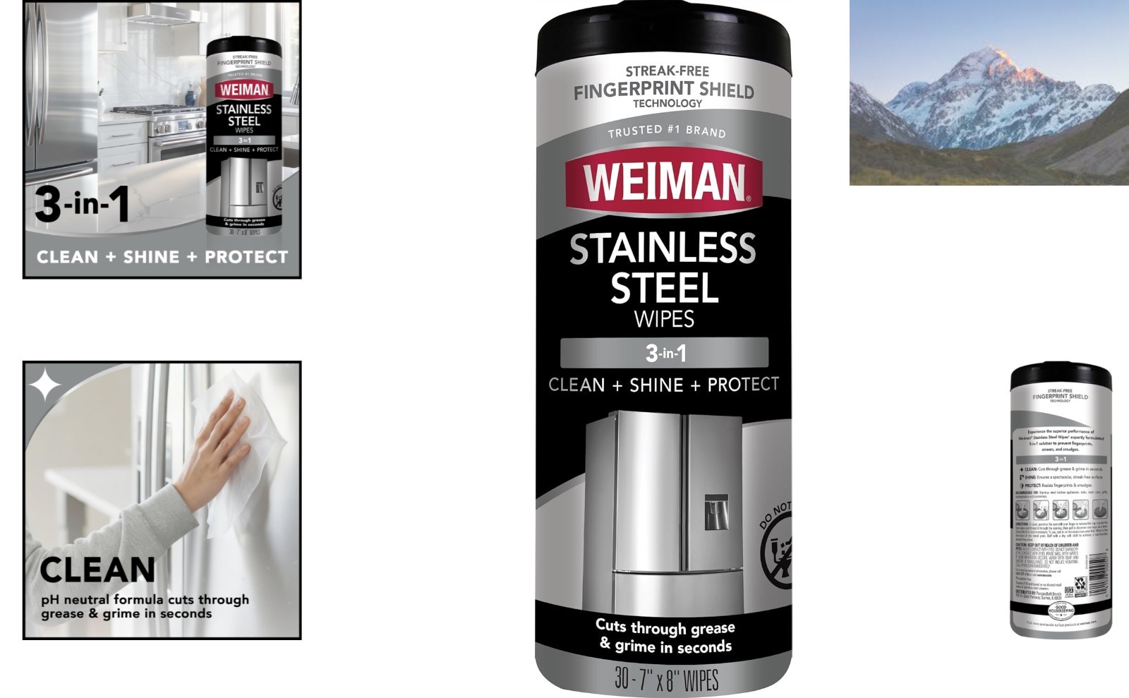 Professional Quality 30 Count Stainless Steel Wipes – No Streaks, No Fuss