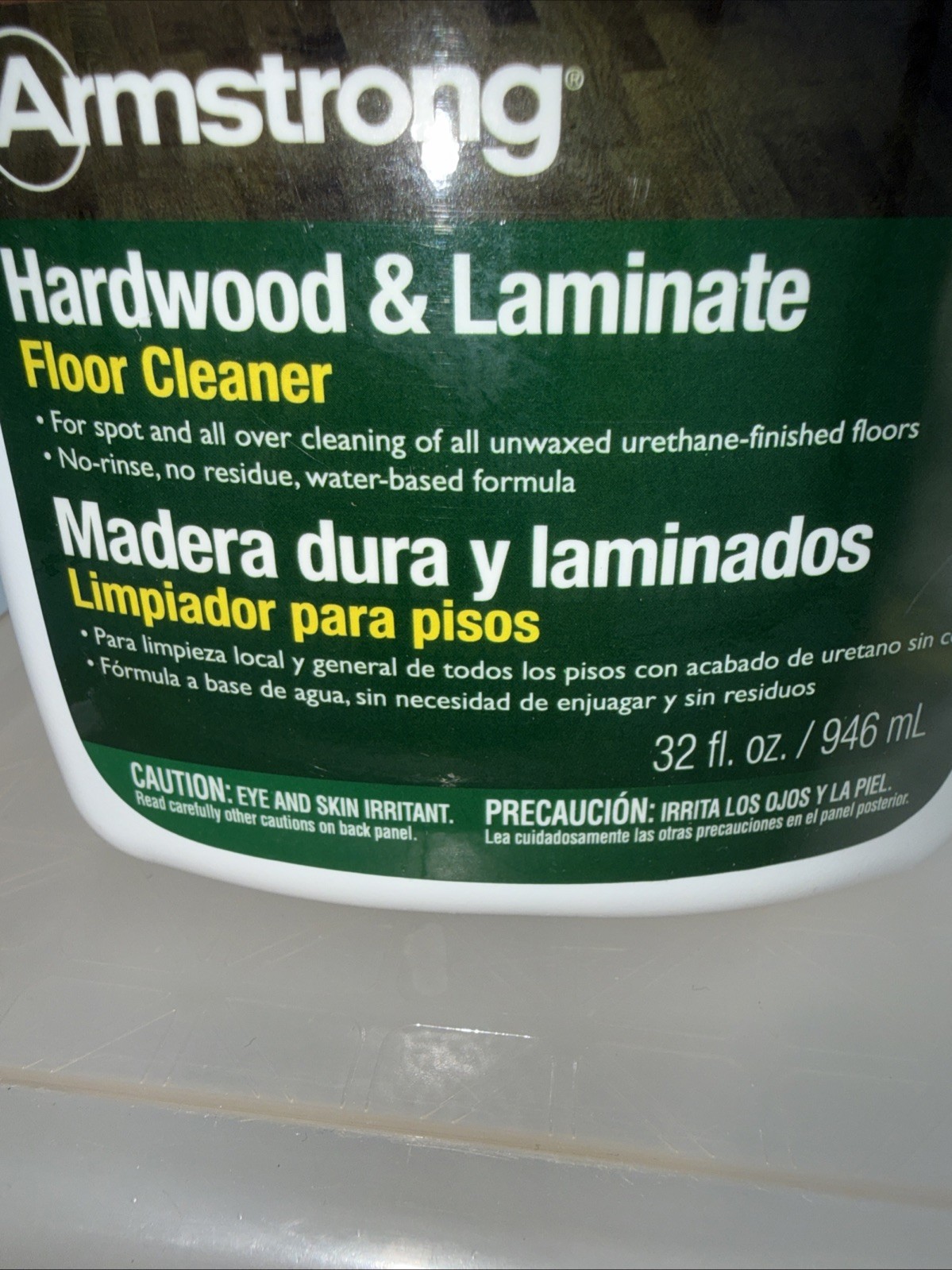Armstrong Hardwood and Laminate Floor Cleaner 32 Fl Oz Spray 90% Full READ