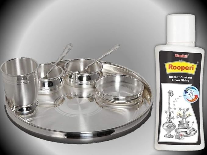 Pitambari Rooperi Silver Shiner Instant Cleaner 50ml Free DDP Ship to USA, 2x