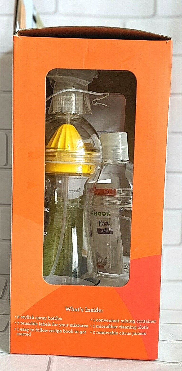 Full Circle Come Clean Natural Cleaning Set For A Baby/Pet Friendly BPA Free NEW