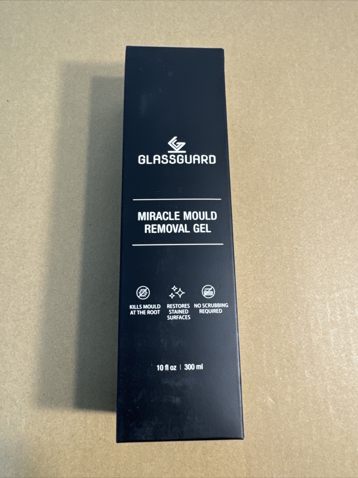Glassguard Mold Stain Cleaner Gel 10 Fl Oz, 300ml for Grout, Glass, Caulk, Tile