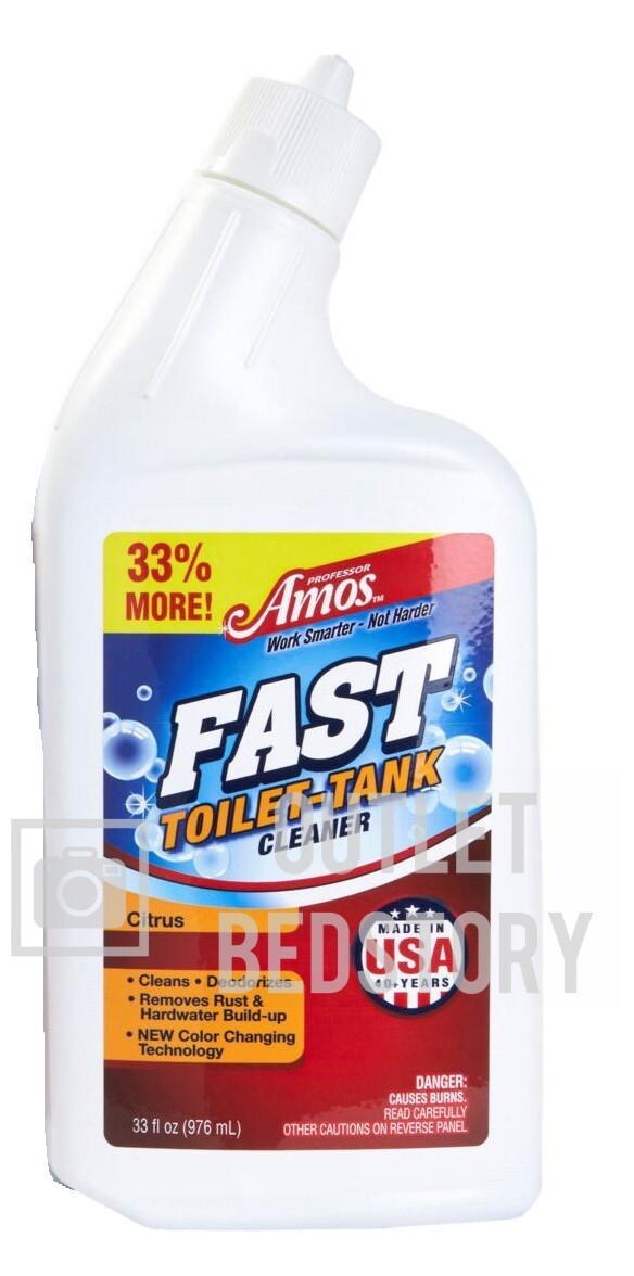 Professor Amos FAST Toilet & Tank Cleaning Solution 33 fl oz – Citrus