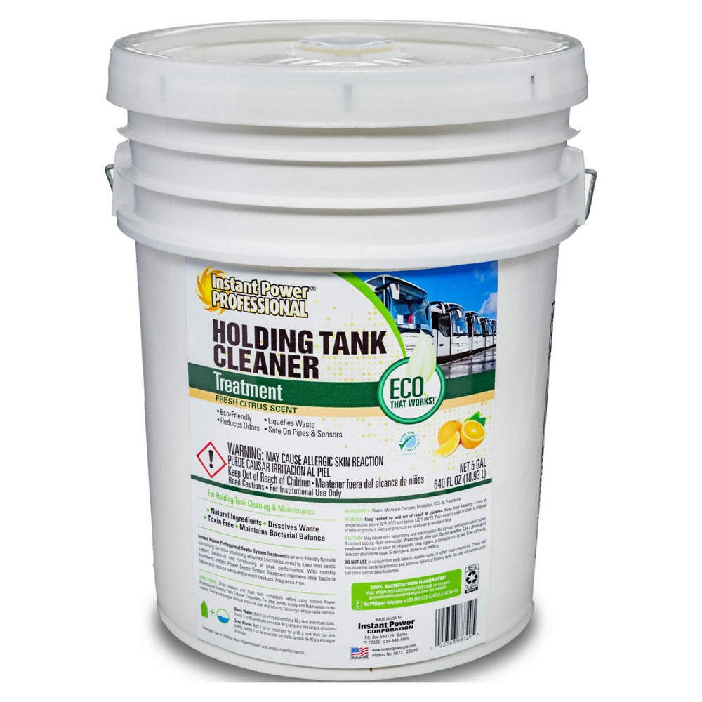 INSTANT POWER PROFESSIONAL 8872 Holding Tank Cleaner/Treat,Bkt,5 gal,Liq 49XY10