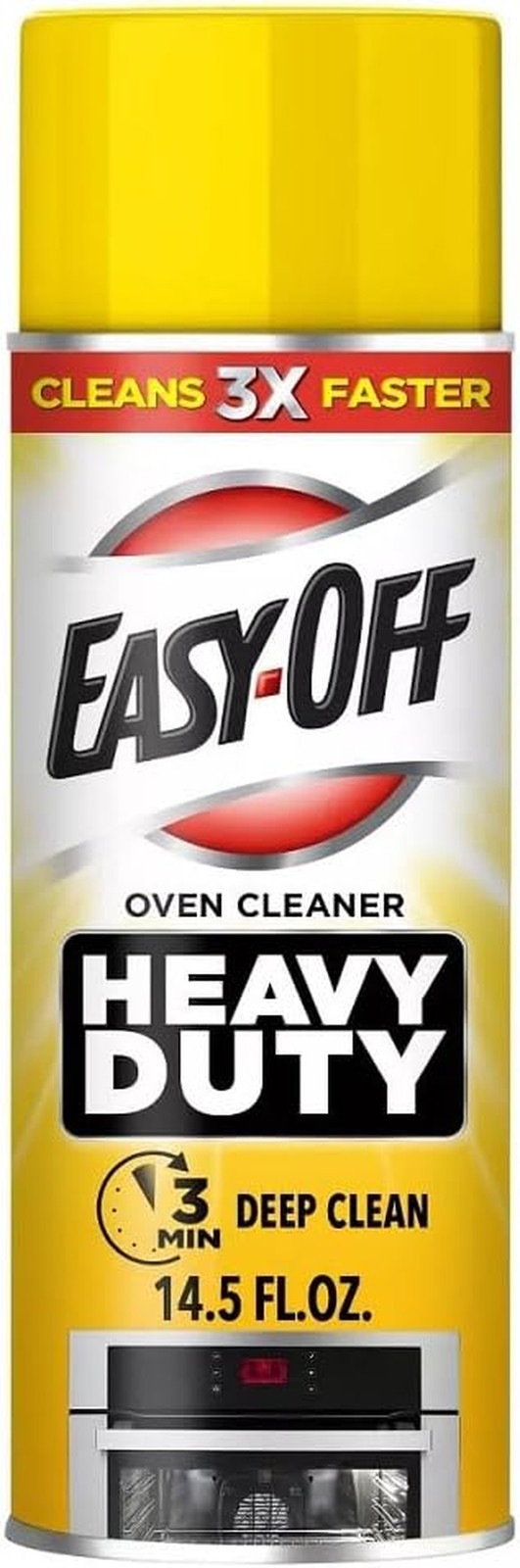 Limpiador Para Hornos Easy-off De Servicio Pesado, Aroma Regular, Lata De 14….