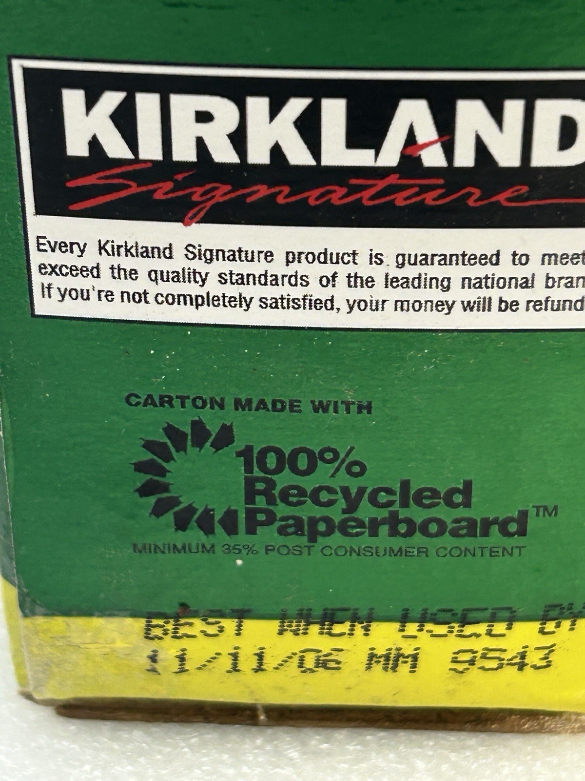 Kirkland Automatic Dishwasher Detergent 100oz Lemon Scent DISCONTINUED
