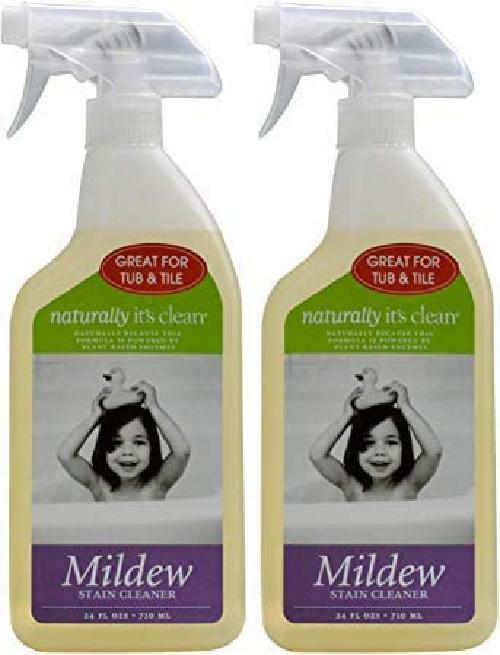 Naturally It’s Clean Mildew Stain Cleaner, Cleans Soap Scum, Mold/Mildew Stain