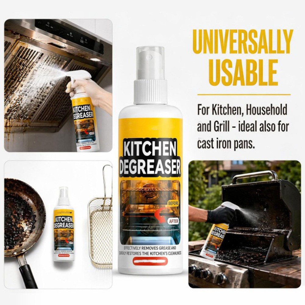 50/120g Grease Killer Spray Greasekiller Grill Cleaner Extra Strong Oven Cleaner