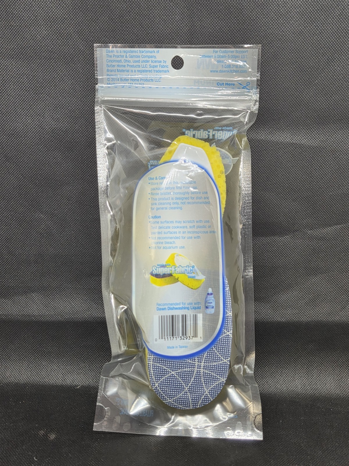 Dawn Platinum Dishwand Super Fabric Heavy Duty Refill Sponge 2ct Factory Seal