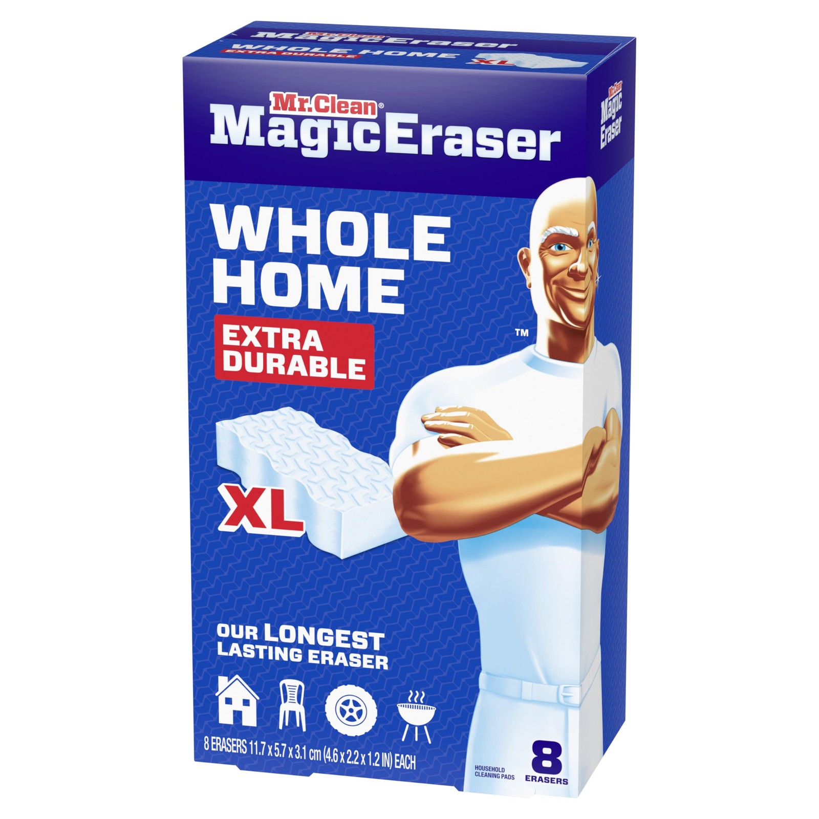 Mr Clean Magic Eraser Sponge All Purpose Cleaner Long Lasting Cleaning Scrubber