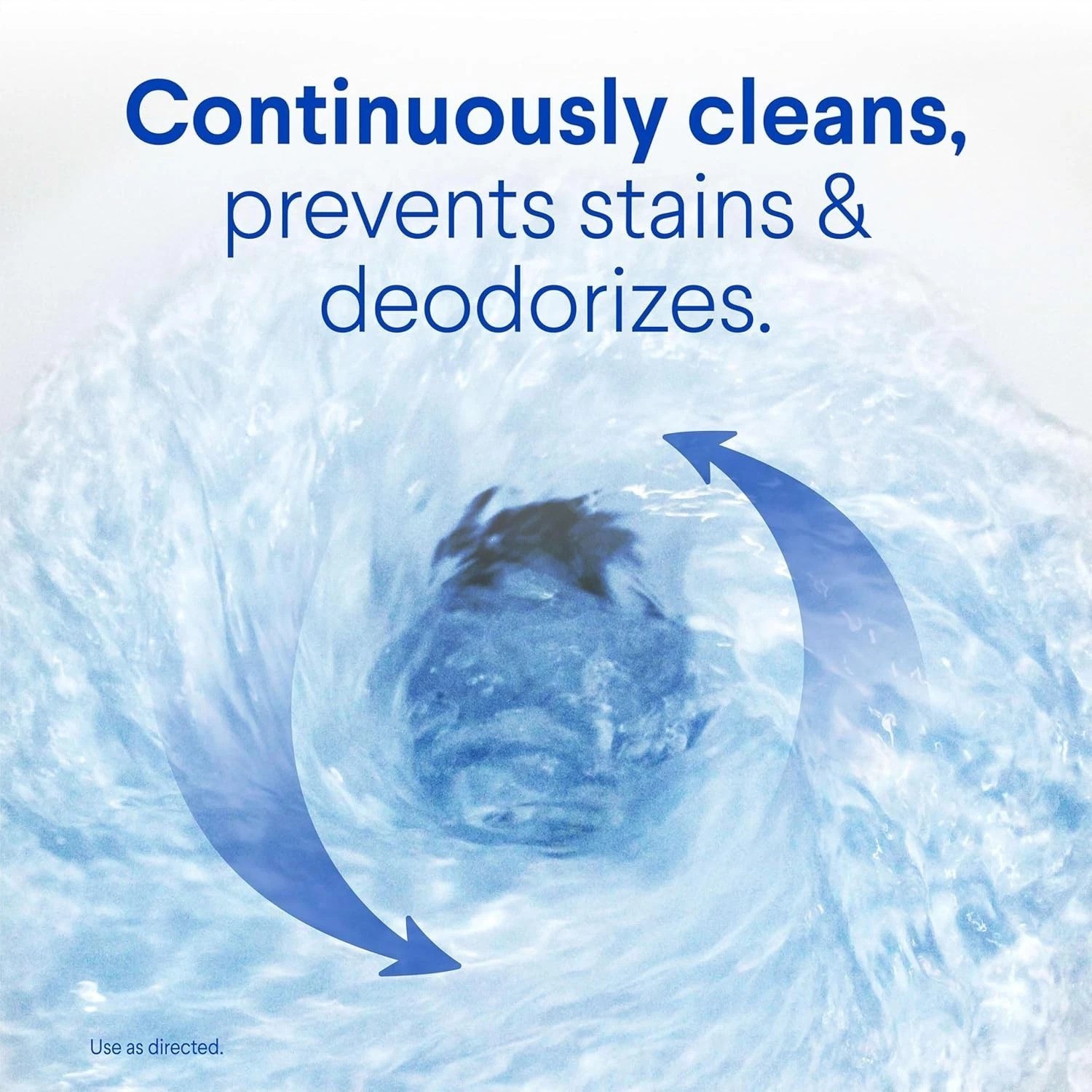 2 Count Bleach & Blue Toilet Tablets with Rain Clean Scent – Effortless Cleaning