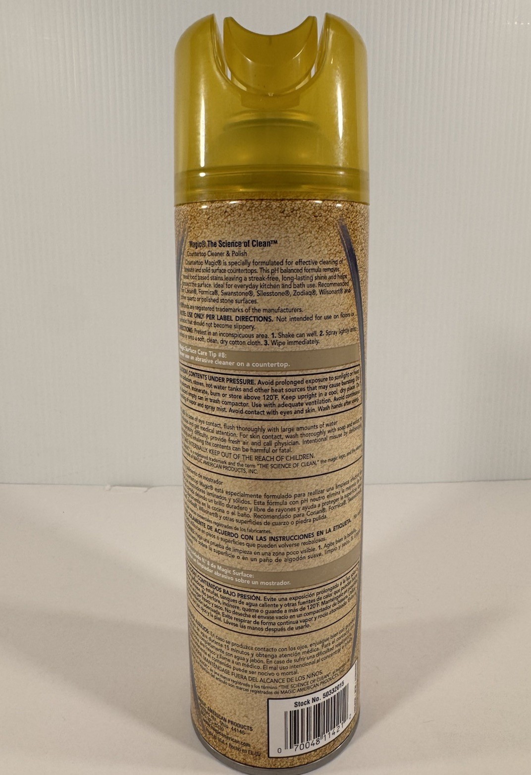 Magic Countertop Cleaner 17oz Yellow Bottle Discontinued New