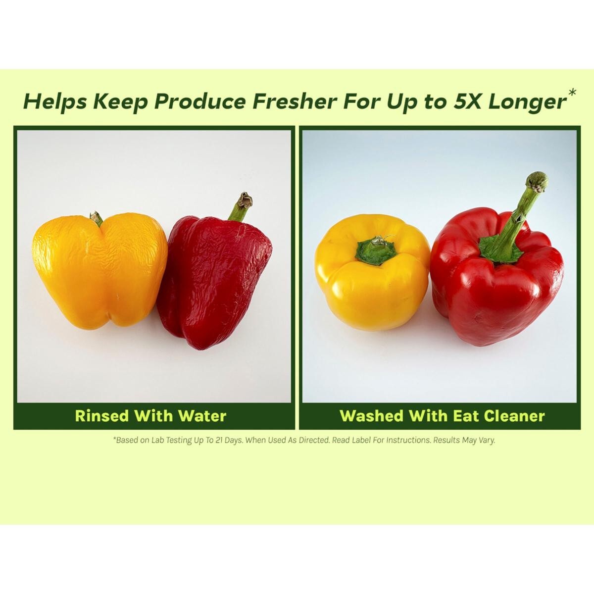 JOY Clean Boss Eat Cleaner Fruit & Veggie Natural Wash & Preserver 2-piece Set