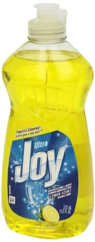 Ultra Joy Dishwashing Liquid 12.6 Fl Oz Powerful Grease Cleaner Lemon Scent
