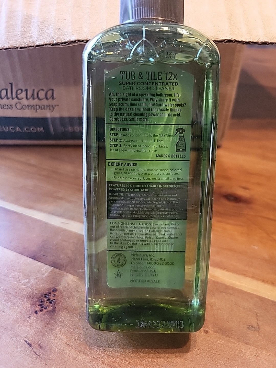 Melaleuca Ecosense TUB & TILE 12x Super Concentrated Bathroom Cleaner 8 oz new