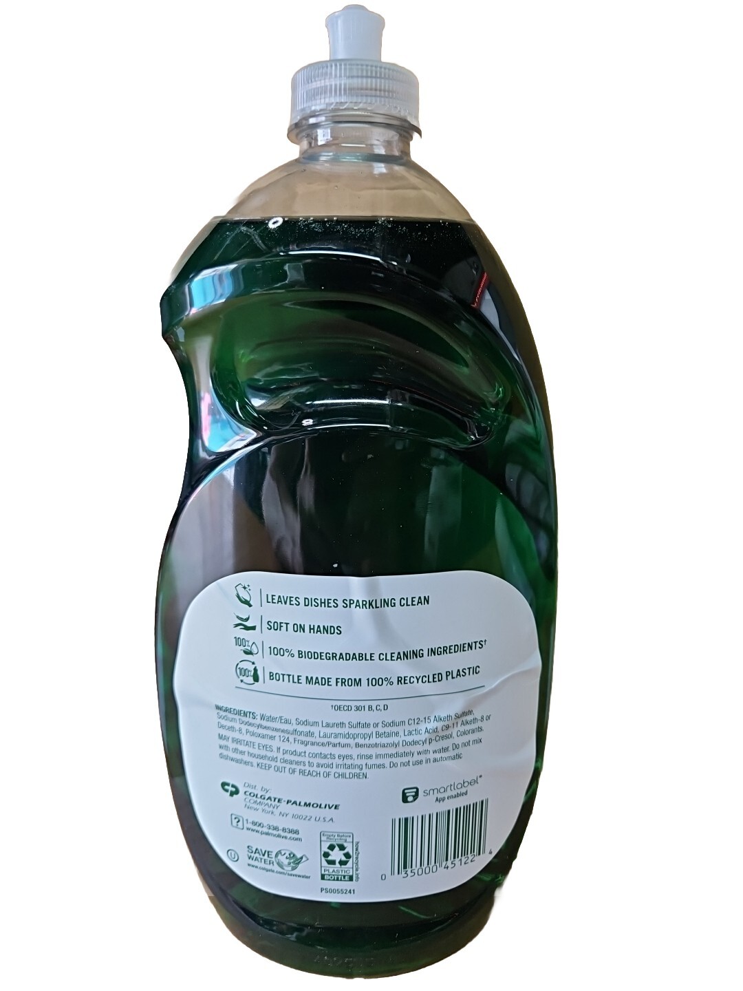 Palmolive Ultra Original Refill Size Dish Soap Green 2 Packs Of 56 fl. oz