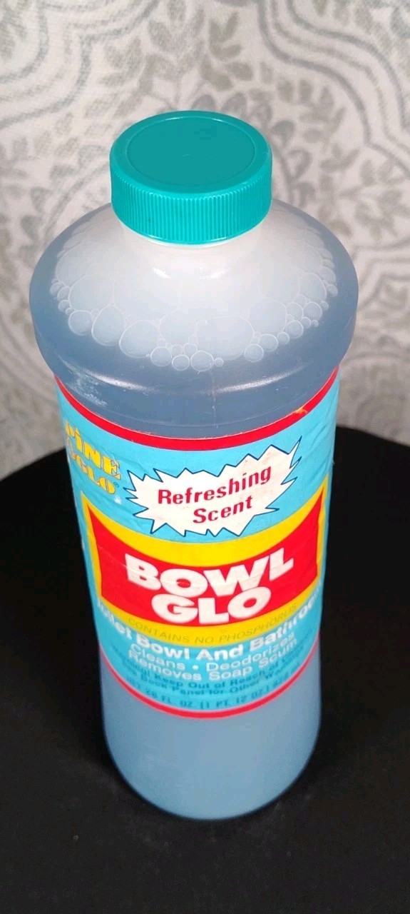 Vintage Pine Glo Bowl Glo Toilet Bowl Bathroom Cleaner Movie Prop Cleaning