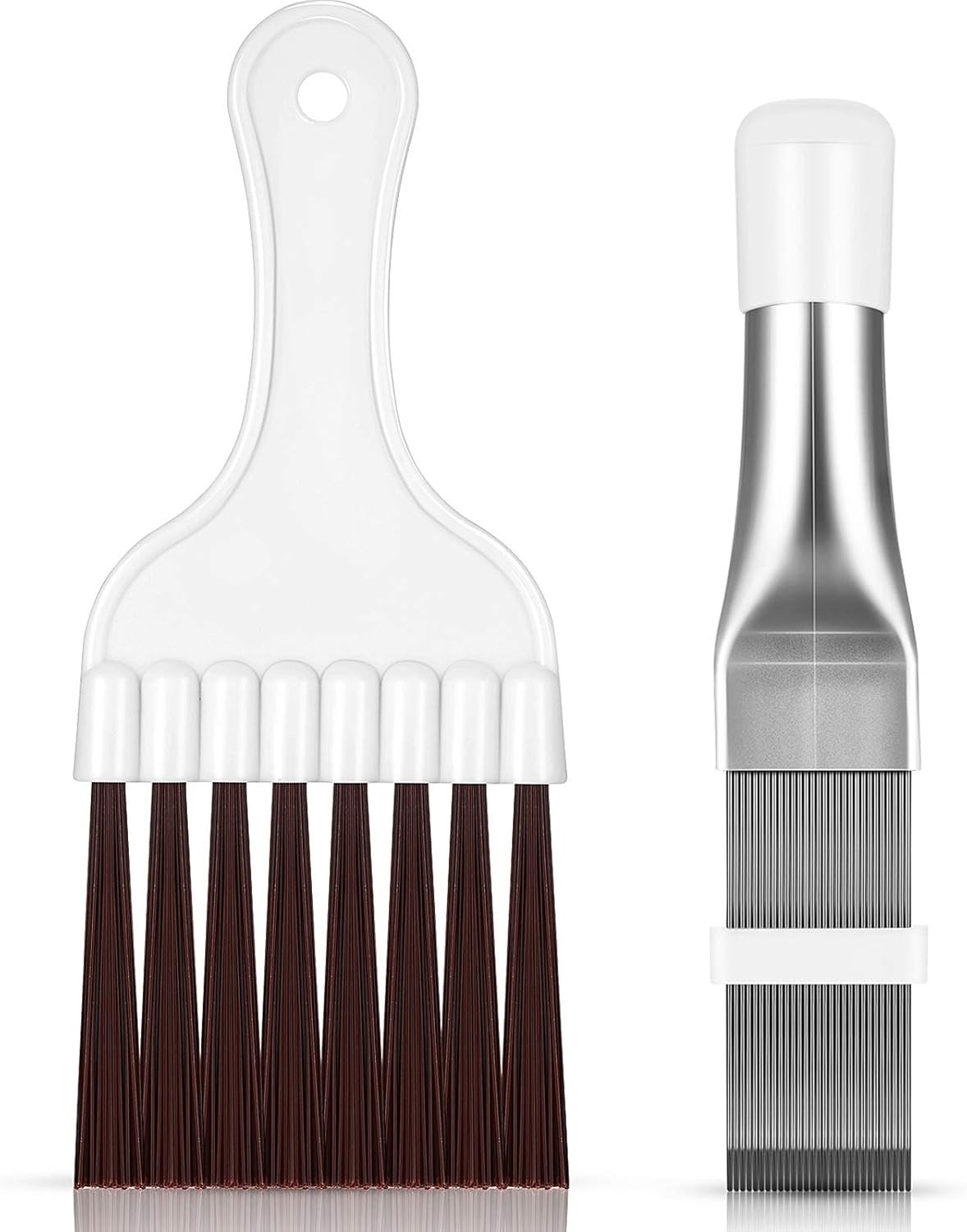 2-Piece Air Conditioner Fin Comb & Coil Cleaning Brush – Essential Home Care